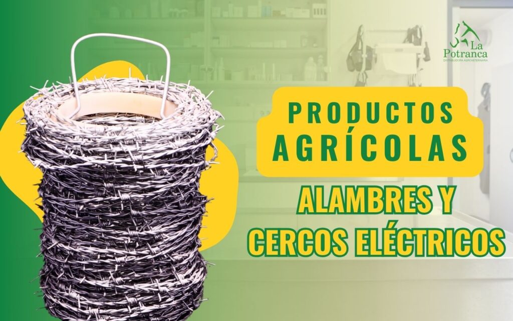 productos agrícolas - alambres y cercos eléctricos