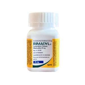 RIMADYL MASTICABLE 25 MG X 60 TABS
