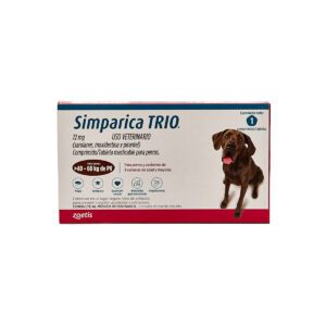 SIMPARICA TRIO 1 TAB 72 MG (40-60 KGS) Café