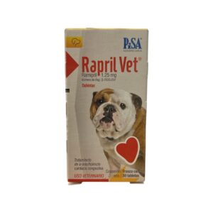 RAPRIL TAB 1.25 MG FCO/30 VET
