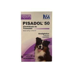PISADOL 50 SOL INY FCO AMP C/50 ML VET