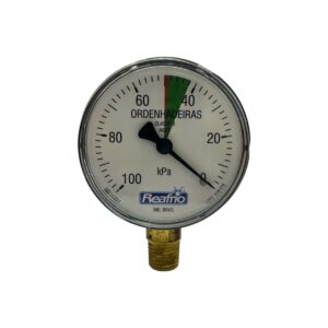 VACUOMETRO 63 MM ROSCA DE 1/4"