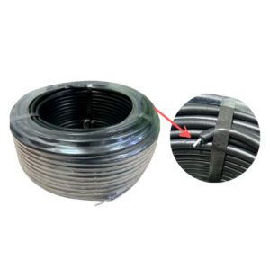 CABLE AISLADO NEGRO (50M)