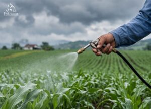 El uso de agroquímicos en temporada de lluvias.