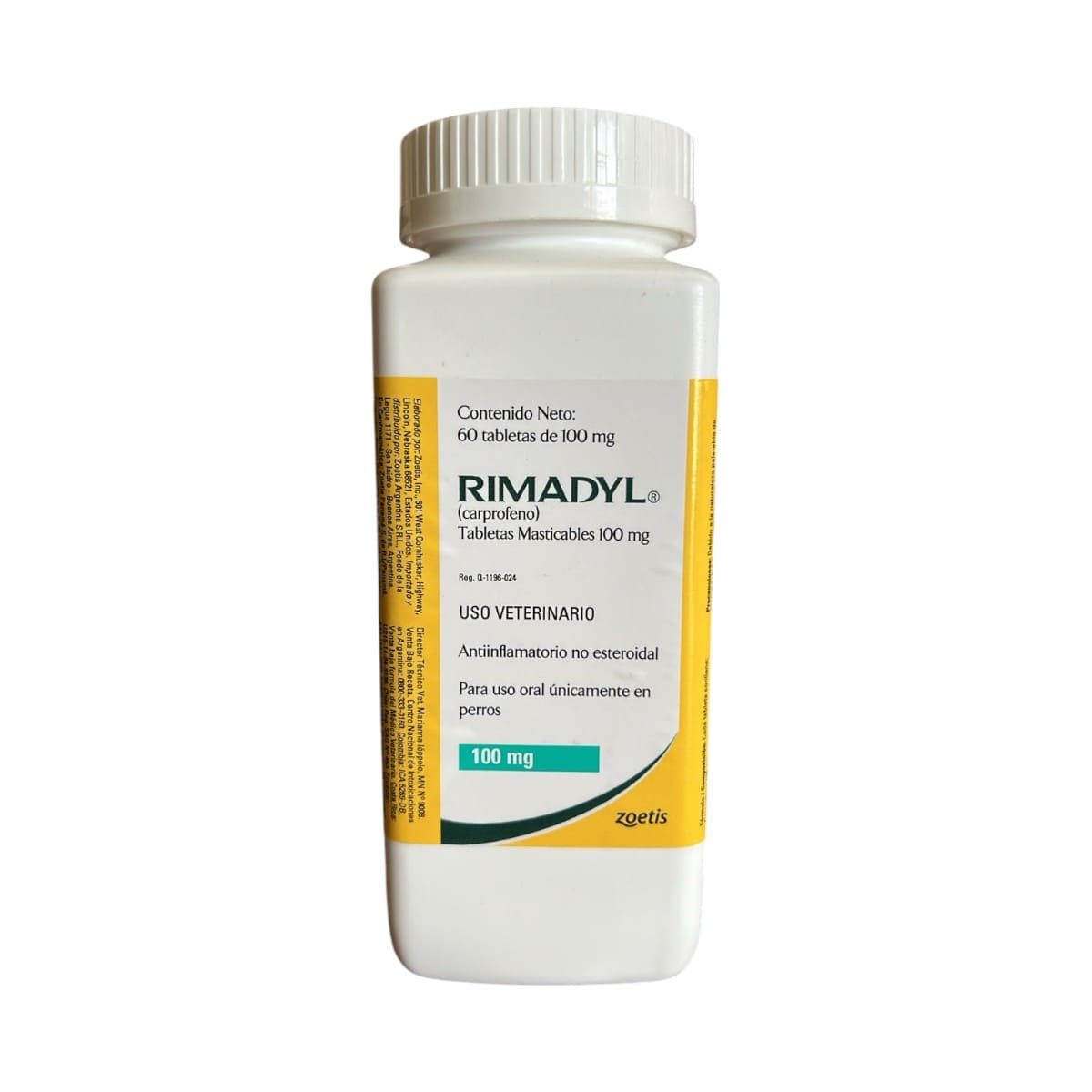 RIMADYL MASTICABLE 100 MG X 60 TABS
