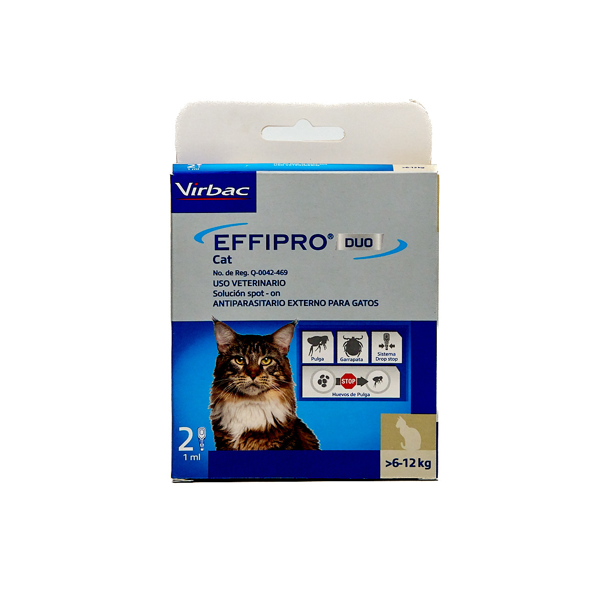 EFFIPRO DUO CAT 6-12 KG 2 PIPETAS