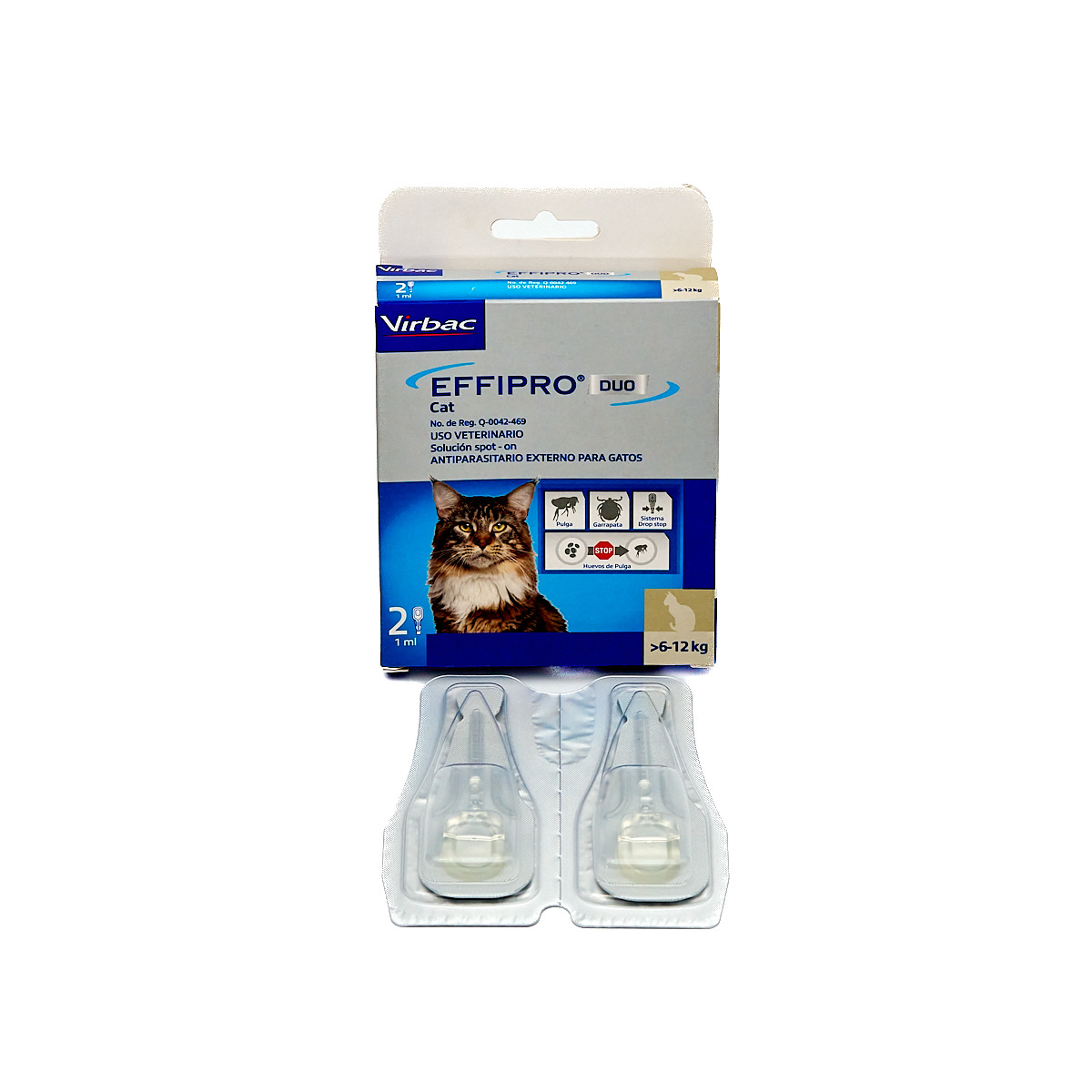 EFFIPRO DUO CAT 6-12 KG 2 PIPETAS - Image 3