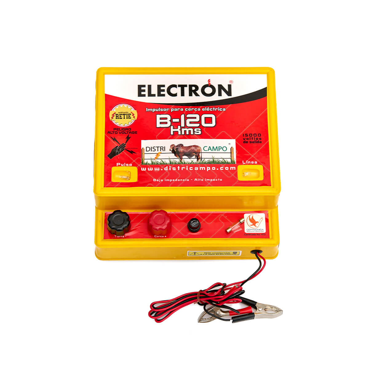 ENERGIZADOR PARA 120 KM A 12V